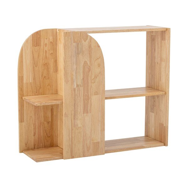 Biblioteka od masivnog kaučuka u prirodnoj boji 85x70 cm Alec – Bloomingville-image-2
