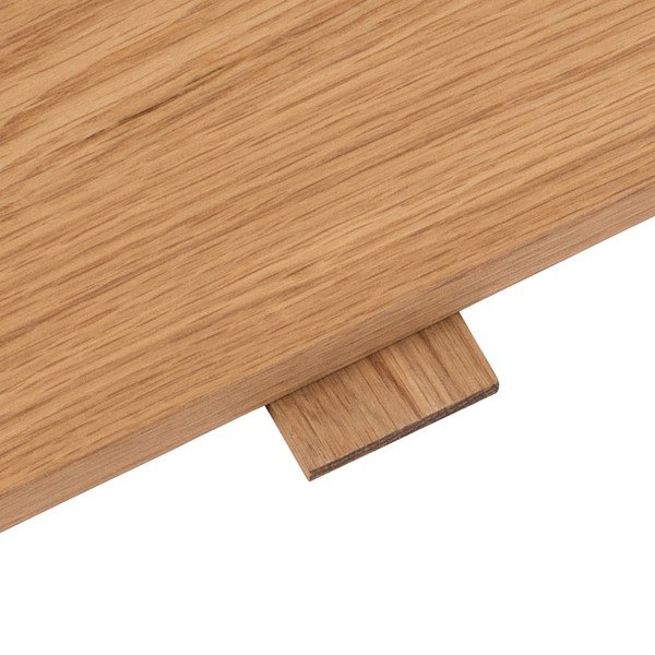 Dodatna ploča za stol u dekoru hrasta 100x50 cm Atlantic – Actona-image-3