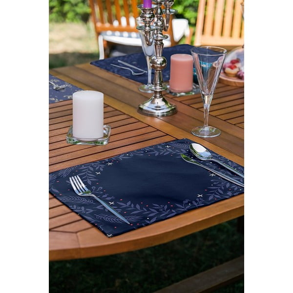 Božićni platneni podmetač za stol 6 kom 35x45 cm Six Ame Servis - Mila Home-image-2