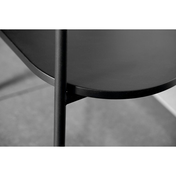 Crno metalno postolje ispod umivaonika 40x82 cm Puno – Sapho-image-2