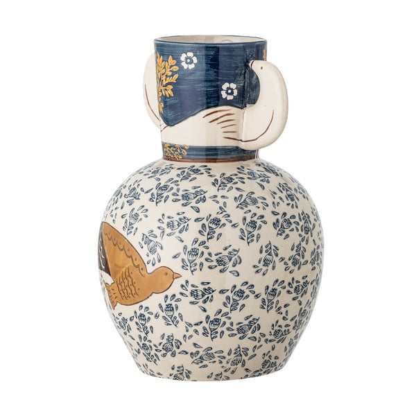 Ručno oslikana vaza od kamenine (visina 23,5 cm) Hezha – Bloomingville-image-4