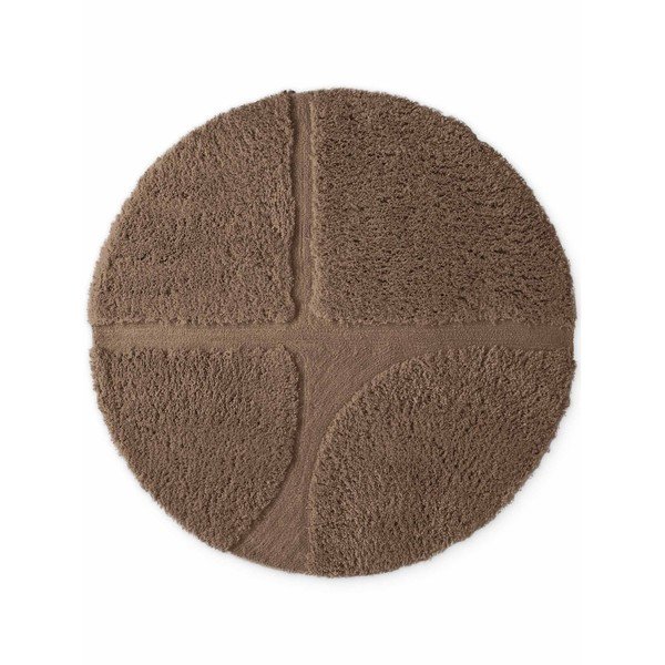 Smeđi ručno rađen okrugao tepih ø 160 cm Lambeth Jasper – Ted Baker