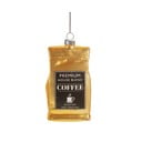 Stakleni ukas za božićno drvce 10 cm Coffee – Sass & Belle