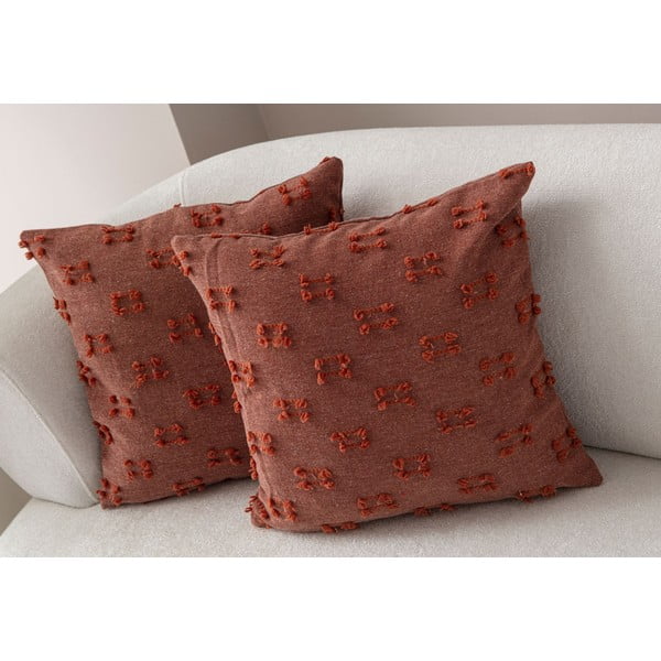 Ukrasne jastučnice u setu 2 kom 43x43 cm Tuffet – Mioli Decor-image-2