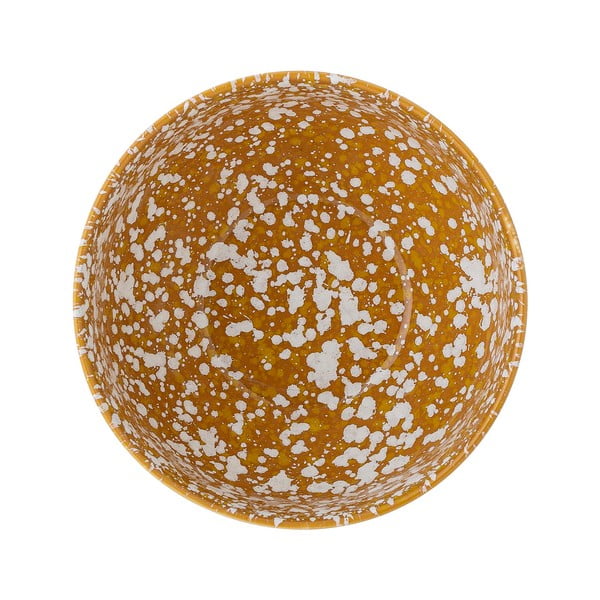 Narančasto-bijela keramička zdjela Bloomingville Carmel, ø 15,5 cm-image-2