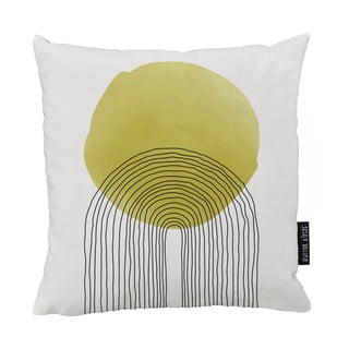 Bež-žuti ukrasni jastuk od pamuka Butter Kings Rising Sun, 50 x 50 cm