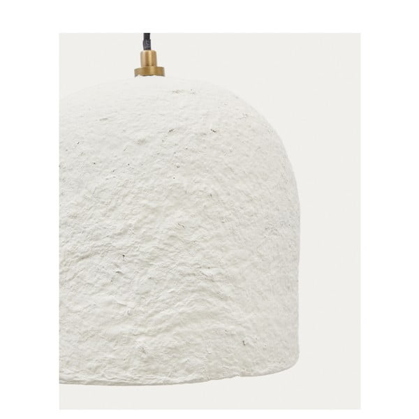 Bijela viseća svjetiljka ø 25 cm Calvia – Kave Home-image-4