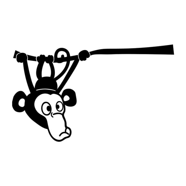 Naljepnica Ambiance Little Monkey On A Tree-image-1