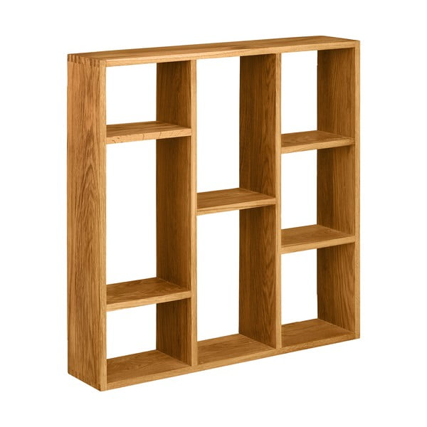 Polica s više razina od punog hrasta u prirodnoj boji 15 cm Townsville – House Nordic-image-2