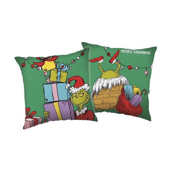 Dječji jastuk 40x40 cm Grinch – Jerry Fabrics