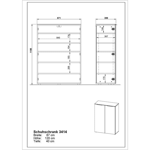 Sivi stalak za cipele Genova - Germania-image-3