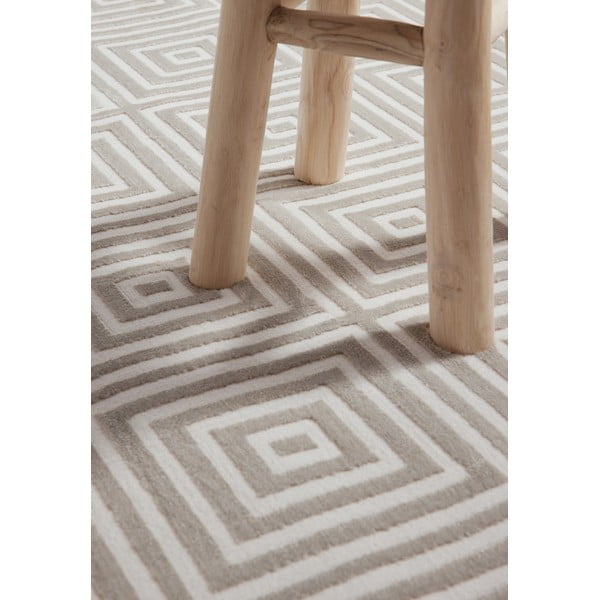 Sivi tepih 160x235 cm Perles Tourmaline – Elle Decoration-image-4