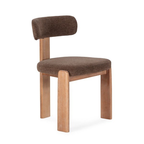 Smeđe podstavljene blagovaonske stolice u setu 2 kom Nadia – MOME-image-3