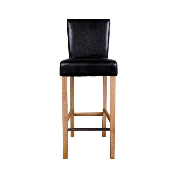 Set od 2 crne kućne barske stolice Nordic Boden-image-3