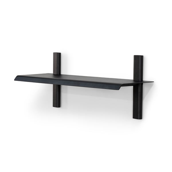Crna metalna polica 60 cm Hola – Spinder Design-image-2
