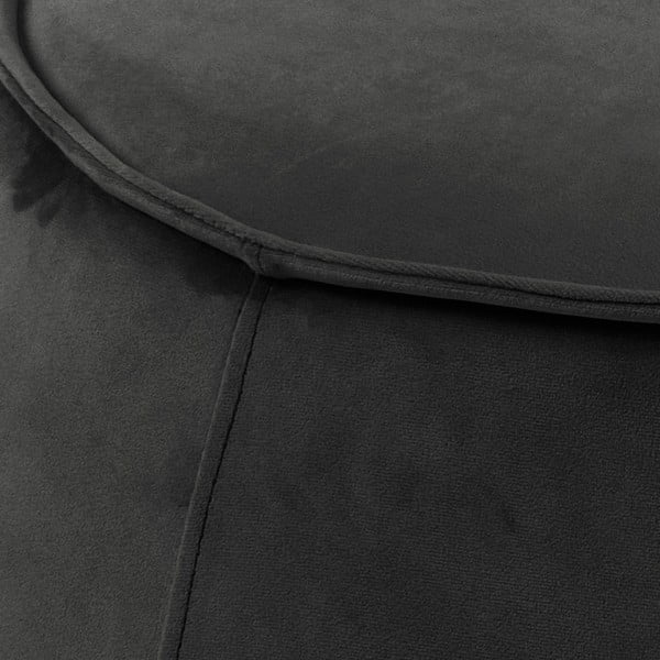 Sivosmeđi podnožnik baršun Actona Mie, 60 cm-image-1