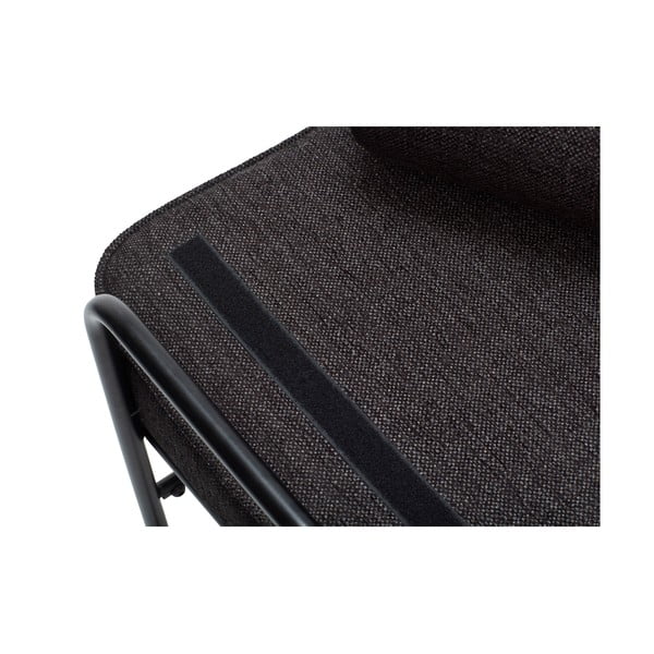 Smeđa ležaljka s Hübsch Pipe jastukom-image-3