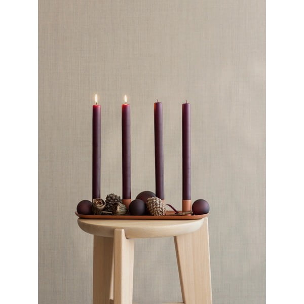 Stakleni ručno puhani božićni ukrasi u setu 2 kom ø 9 cm Juhla – Blomus-image-3