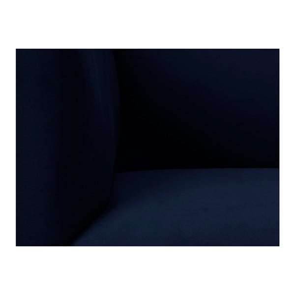 Tamnoplava baršunasta sofa Windsor & Co Sofas Neptune, 145 cm-image-2