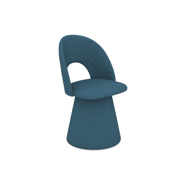 Plava podstavljena blagovaonska stolica Kalo – Makamii