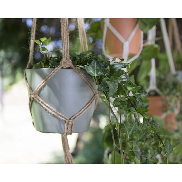 Tekstilni lanac za vješanje tegli za cvijeće ø 13 cm (visina 100 cm) Macramé – Artevasi-image-1