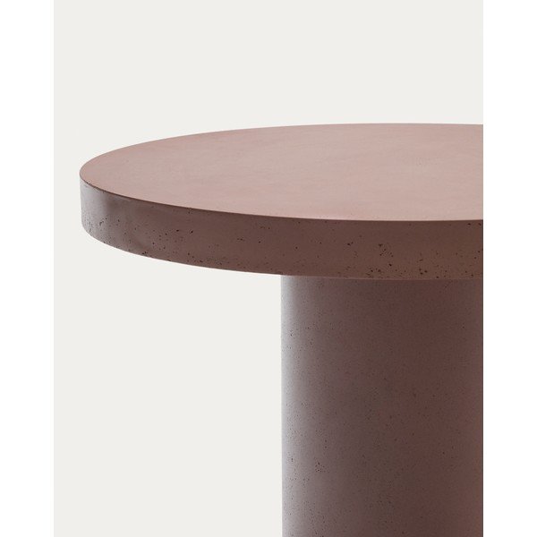 Okrugao vrtni stol betonski ø 90 cm Aiguablava – Kave Home-image-3
