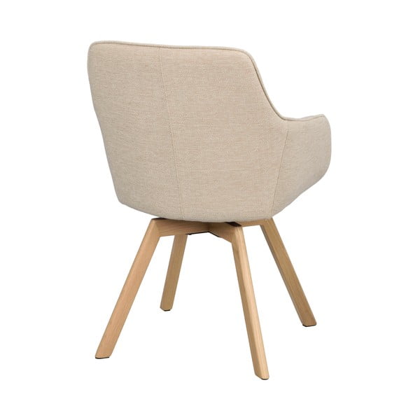 Bež podstavljene blagovaonske stolice u setu 2 kom Alison – Rowico-image-3