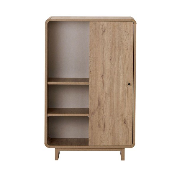 Ormarić u dekoru hrasta u svijetloj prirodnoj boji 70x110x34 cm Torina – Nordure-image-4