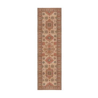 Ružičasti/boje terakote ručno rađen tepih od mješavine jute 60x230 cm Lana Jute – Flair Rugs