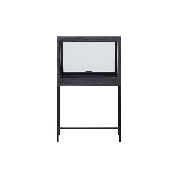 Crna vitrina 65x109 cm Dido – WOOOD-image-4