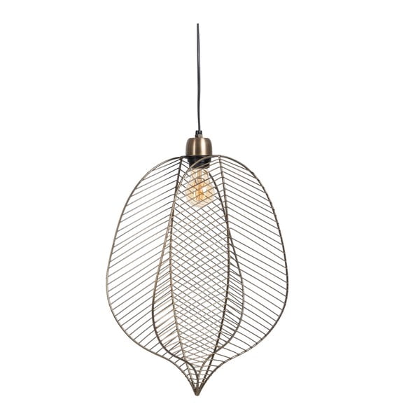 Viseća svjetiljka u zlatnoj boji s metalnim sjenilom – Ixia