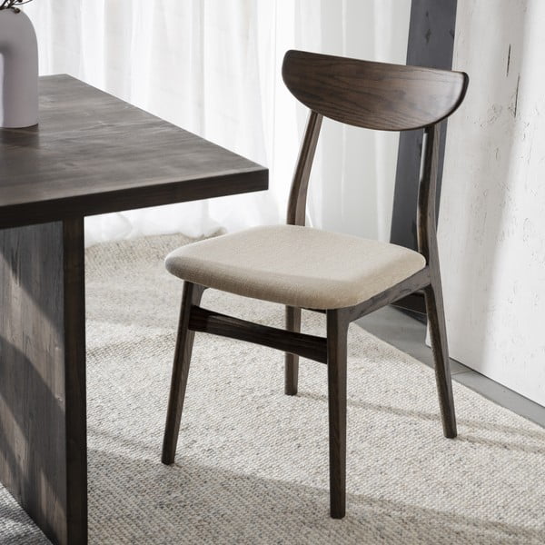 Smeđe blagovaonske stolice u setu od 2 kom Rodham - Rowico-image-1