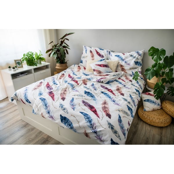 Pamučna posteljina za krevet 140x200 cm LP Dita Piume - Cotton House