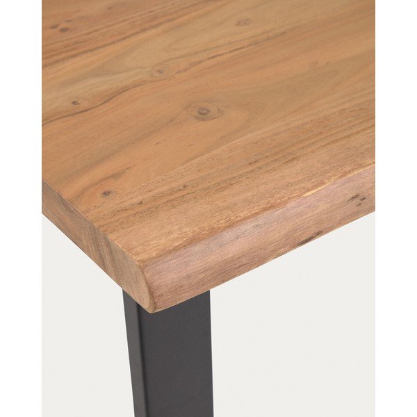 Barski stol s pločom stola od bagrema 60x140 cm Alaia – Kave Home-image-3