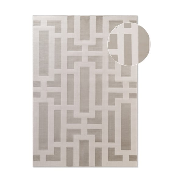 Sivi/krem tepih 120x170 cm Perles Onyx – Elle Decoration