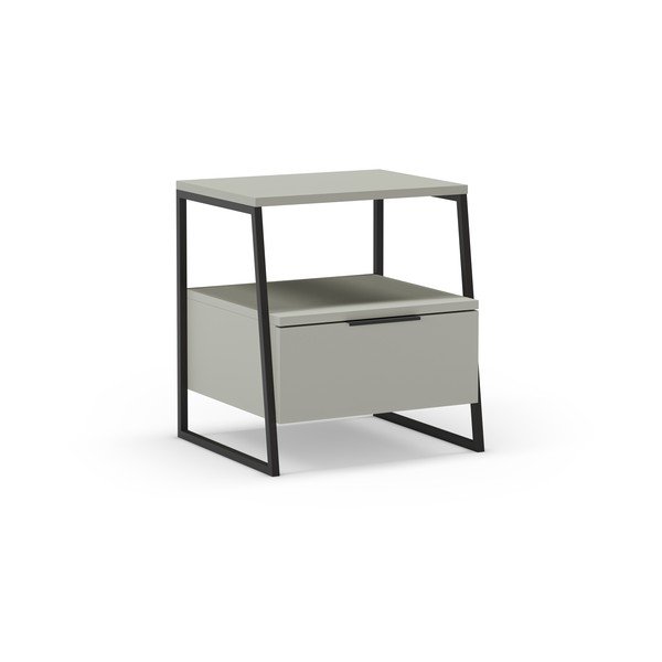 Zeleni/sivi noćni ormarić Velia – Marckeric-image-3