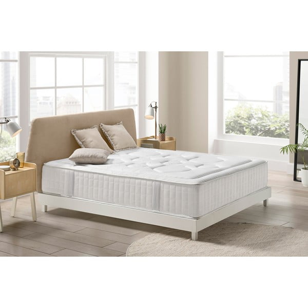 Tvrd/srednje tvrd madrac od pjene 200x200 cm Tempus Premier – Moonia-image-1