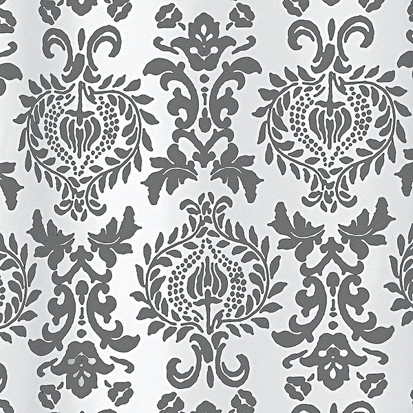 InterDesign Damask tuš zavjesa, 180 x 200 cm-image-2