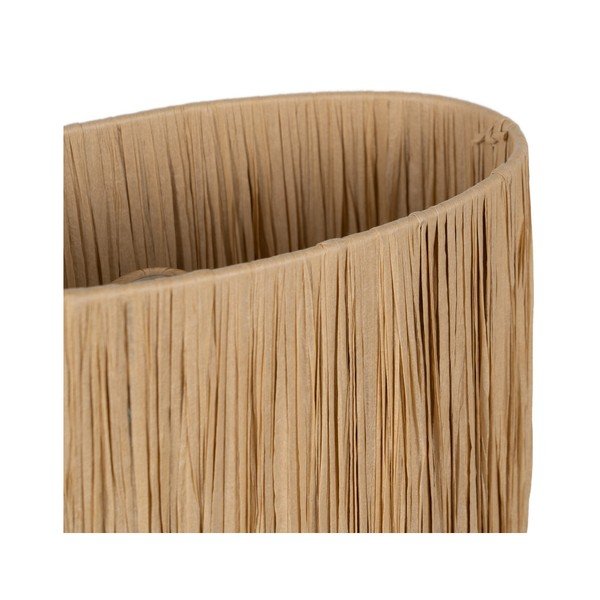 Bež/u prirodnoj boji stolna lampa sa sjenilom od ratana (visina 37,5 cm) – Ixia-image-3