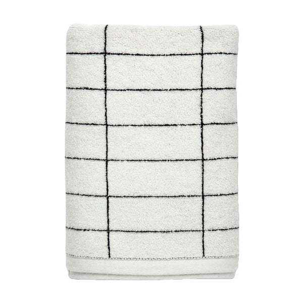 Bijeli pamučni ručnici u setu od 2 kom 40x60 cm Tile Stone - Mette Ditmer Denmark