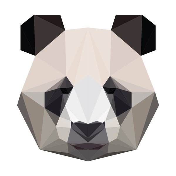 Naljepnica Ambiance Origami Panda-image-2