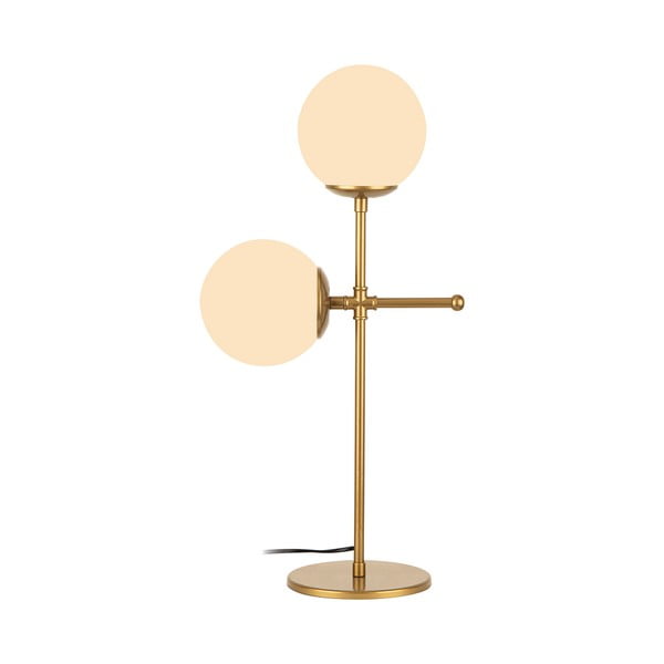 Stolna lampa zlatne boje Squid Lighting Kruva, visina 55 cm-image-4