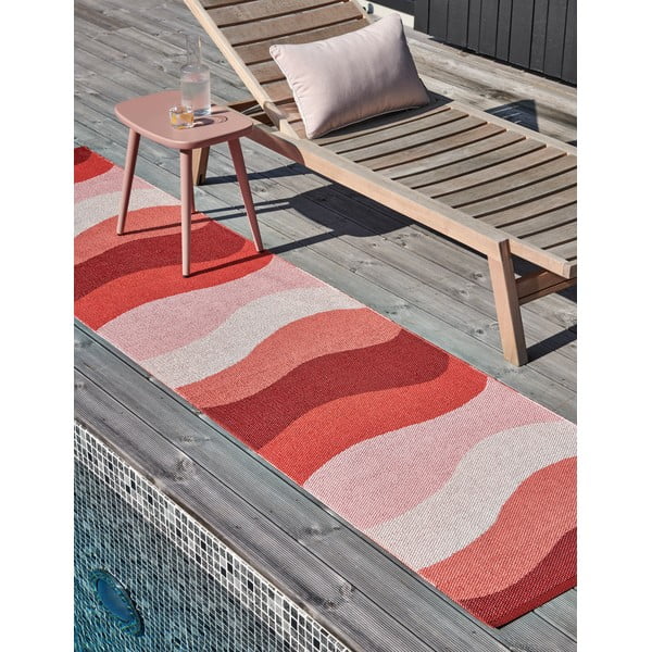 Crvena unutarnja i vanjska staza 70x300 cm Urvi Fire – Pappelina-image-4