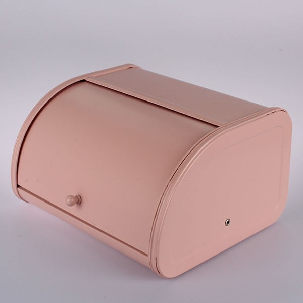Ružičasta limena kutija za kruh