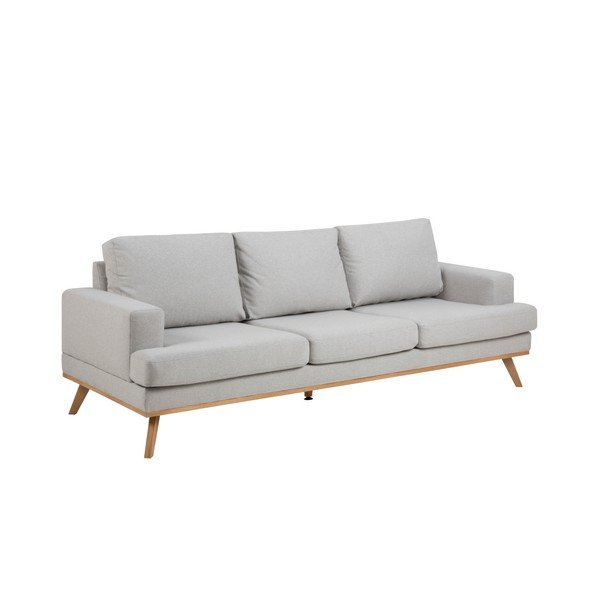 Svijetlosiva sofa Actona Norwich, 231 cm-image-2