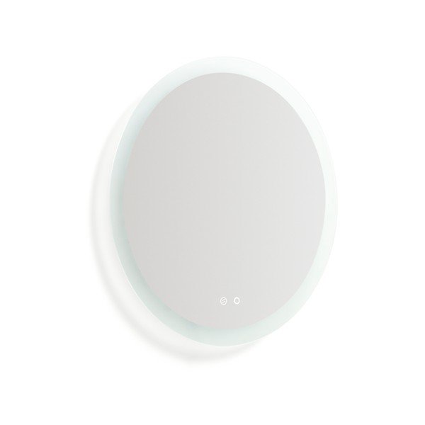 Zidno ogledalo s osvjetljenjem ø 60 cm Mervi – Kave Home-image-2