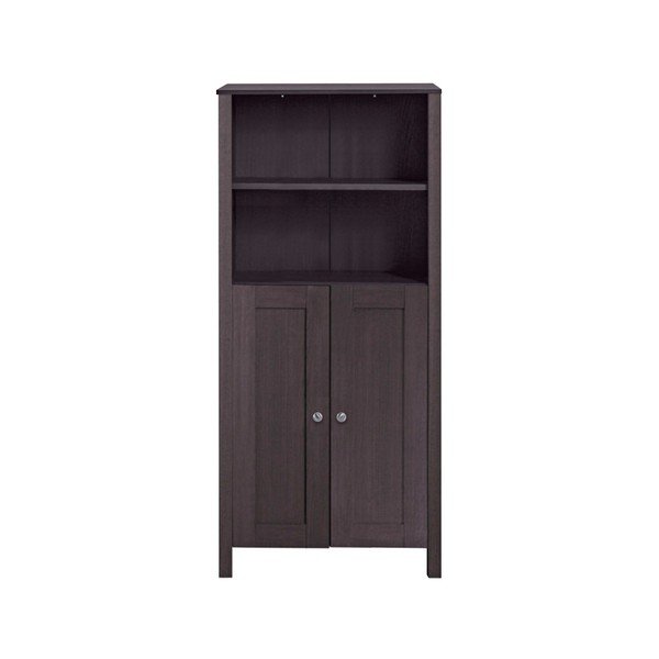 Tamnosmeđi drveni ormar Støraa Jenny, širine 60 cm-image-1