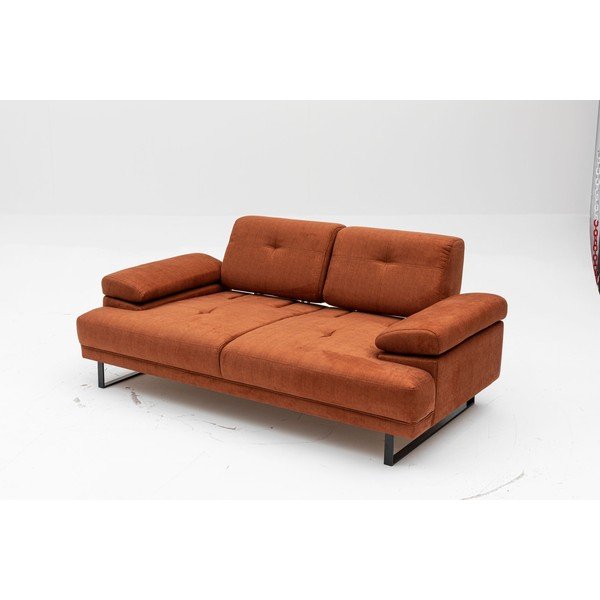 Narančasta sofa 199 cm Mustang – Balcab Home-image-3