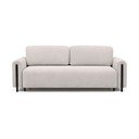 Bež sklopiva/s prostorom za odlaganje sofa od bouclé tkanine 244 cm Arcadova – ELTAP