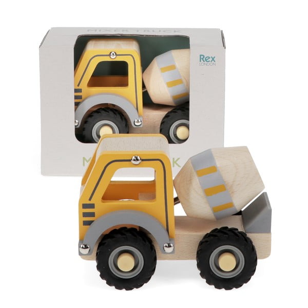 Drveni autić Cement Mixer – Rex London-image-2